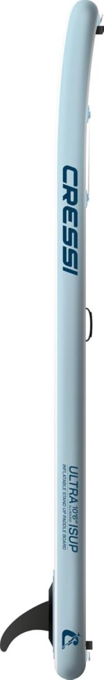 CRESSI seit 1946 - Ultra Isup/Kayak Set - Aufblasbares SUP Board für Erwachsene Große Stabilität Strapazierfähigkeit Komplett Zubehör Paddel Flosse Pumpe Leine Tasche - 320x81x8 cm Max 130 kg