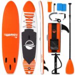 SereneLife Stand Up Paddling Board Set, SUP Board Komplettes Zubehör