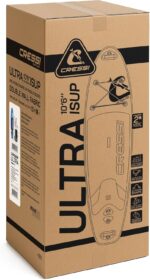 CRESSI seit 1946 - Ultra Isup/Kayak Set - Aufblasbares SUP Board für Erwachsene Große Stabilität Strapazierfähigkeit Komplett Zubehör Paddel Flosse Pumpe Leine Tasche - 320x81x8 cm Max 130 kg