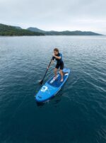 CRESSI seit 1946 - Ultra Isup/Kayak Set - Aufblasbares SUP Board für Erwachsene Große Stabilität Strapazierfähigkeit Komplett Zubehör Paddel Flosse Pumpe Leine Tasche - 320x81x8 cm Max 130 kg