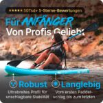 Bluefin Cruise 10'8 aufblasbares Paddleboard | Premium-SUP-Paket & Zubehör | Rutschfestes Deckpad & leicht | 6' Dickes Allround-SUP-Paddleboard | Stand-up-Board für Erwachsene & Jugendliche
