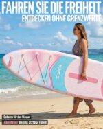 Stand Up Paddling Board mit Sitz & Zubehör Set, 320x84cm Extra Breit SUP Board für 2 Personen, 200kg Tragkraft, Rutschfestes Stand Up Paddle zum Surfen
