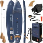 MOVINO Garda Allround 10’10" (330x81x15cm) 2in1 SUP Stand Up Paddling Board Set Aufblasbares Standup Paddle Board Leicht Sup Boards Und Zubehör Wasser Sport Welded Rail bis 150 kg
