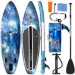 SereneLife Stand Up Paddling Board Set, SUP Board Komplettes Zubehör