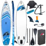 SUP F2 AXXIS Combo Aufblasbares Stand Up Paddle Board | Surfboard für Einsteiger & Fortgeschrittene mit zubehör