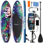 SereneLife Stand Up Paddling Board Set, SUP Board Komplettes Zubehör