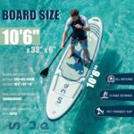 FunWater Stand Up Paddling Board 320 cm & 350 cm–SUP für 2 Personen/Familien,mit komplettem Zubehör,Doppellagiges PVC,anfängerfreundlich,Aufblasbares Paddle Board für Erwachsene & Einsteiger