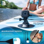 Bluemarina Stand Up Paddling Board Moana | 𝟓 𝐉𝐀𝐇𝐑𝐄 𝐆𝐀𝐑𝐀𝐍𝐓𝐈𝐄 - SUP Board - Stand Up Paddle - Standup Paddle Board - Surfbrett aufblasbar - 305x75x15 cm 130 kg | 325x85x15 cm 180 kg